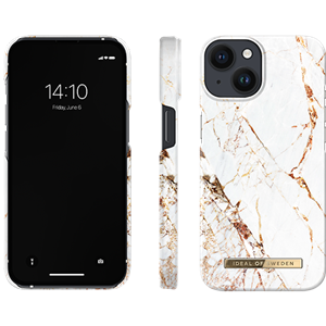 iDeal Of Sweden - Fashion Case Carrara Gold - iPhone 14