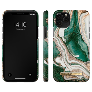 iDeal Of Sweden - Fashion Case Golden Jade Marble - iPhone 11 Pro/XS/X