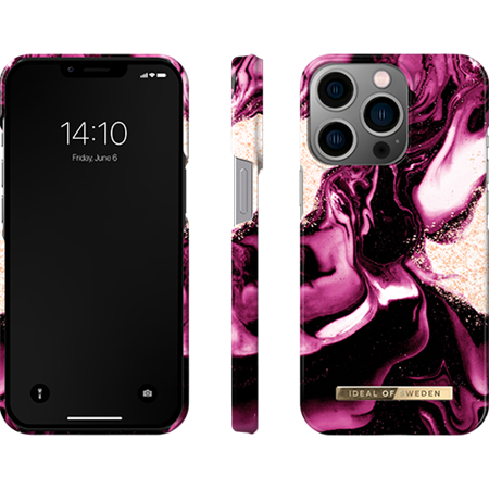 iDeal Of Sweden - Fashion Case Golden Ruby - iPhone 13 Pro