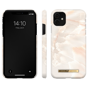 iDeal Of Sweden - Fashion Case Rose Pearl Marble - iPhone 11 / XR