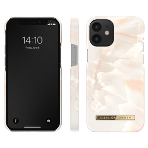 iDeal Of Sweden - Fashion Case Rose Pearl Marble - iPhone 12 Mini