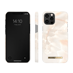 iDeal Of Sweden - Fashion Case Rose Pearl Marble - iPhone 12 Pro Max