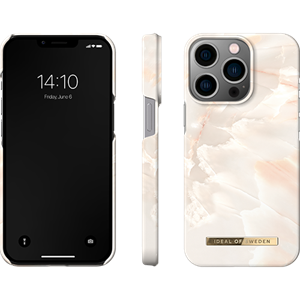 iDeal Of Sweden - Fashion Case Rose Pearl Marble - iPhone 13 Pro