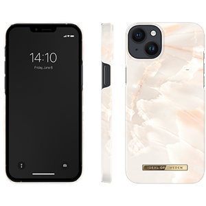 iDeal Of Sweden - Fashion Case Rose Pearl Marble - iPhone 14 Plus