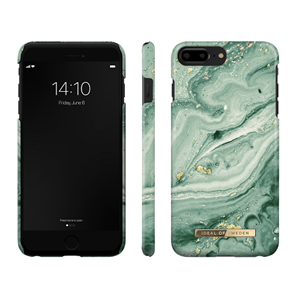 iDeal Of Sweden - Fashion Case Mint Swirl Marble - iPhone 6/7/8 PLUS