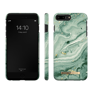 iDeal Of Sweden - Fashion Case Mint Swirl Marble - iPhone 6 Plus, 7 Plus & 8 Plus