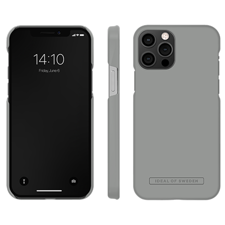 iDeal Of Sweden - Seamless Case Ash Grey - iPhone 12/12 Pro