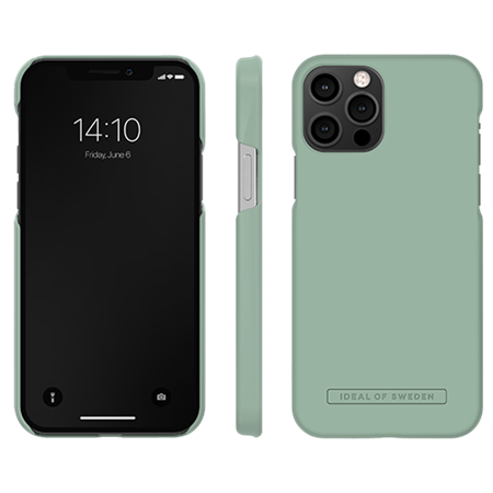 iDeal Of Sweden - Seamless Case Sage Green - iPhone 12/12 Pro