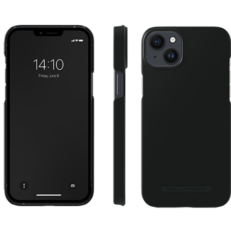 iDeal Of Sweden - Seamless Case Coal Black - iPhone 14 Plus