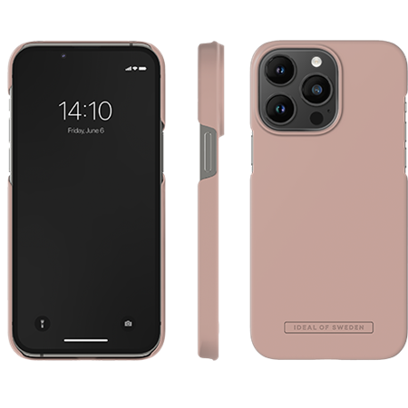 iDeal Of Sweden - Seamless Case Blush Pink - iPhone 14 Pro Max