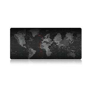 World Map gaming musemåtte 70 x 30 cm