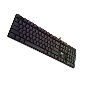 Havit HV-KB395L Tastatur Mekanisk RGB Kabling Nordisk