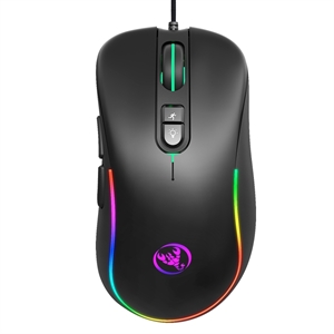 HXSJ J300 Gamer Mus Med LED lys