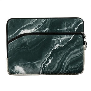 Marmor design bærbar taske 12" 13" - Sort