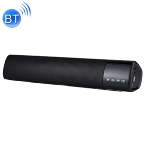 B28S Bluetooth Højtaler Med LCD Display - Sort