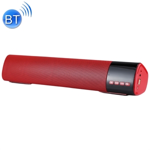 B28S Bluetooth Højtaler Med LCD Display - Rød