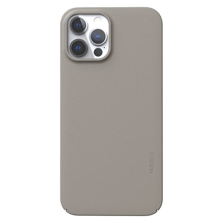 NUDIENT - V3 Case Clay Beige - iPhone 12 & 12 Pro 