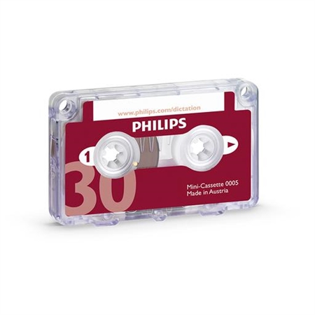 Philips 0005 Mini-cassette,2x15 min 10 pak