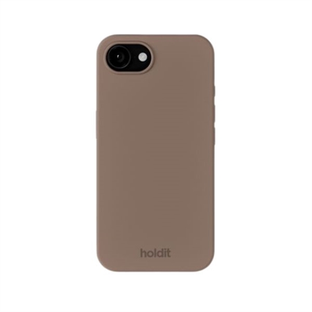 Holdit - Silicone Cover Mocha Brown - iPhone 16e & 17e