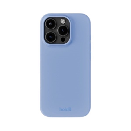 Holdit - Silicone Cover Soft Cobalt - iPhone 16 Pro