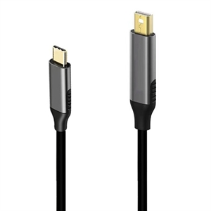 Skærm kabel - Mini DisplayPort til USB C 1.8 meter