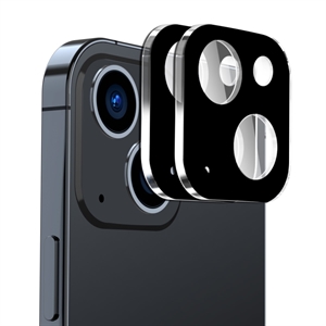 ENKAY - Kamera beskyttelse - iPhone 15 & 15 Plus - Sort 