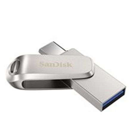 SanDisk - USB-C 3.2 Gen 1 Sølv - 512GB