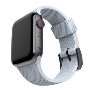 Urban Amor Gear - Light Blue Silikone Dot Rem til Apple Watch 41/40 & 38mm