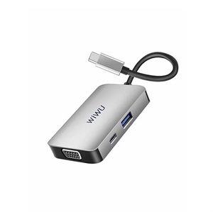 Adapter - Alpha 513HVP, WiWU 5-In-1 USB C Hub Adapter