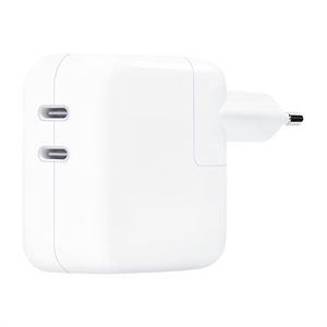 Apple Dual USB-C - Strømforsyningsadapter - 35 Watt