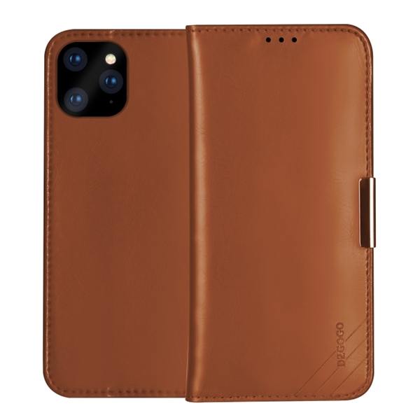 Ansvarlige person renhed homoseksuel DZGOGO lædercover - Brown 11 Pro Max