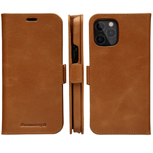 dbramante1928 - Lynge brown wallet ægte læder iPhone 12/12 Pro