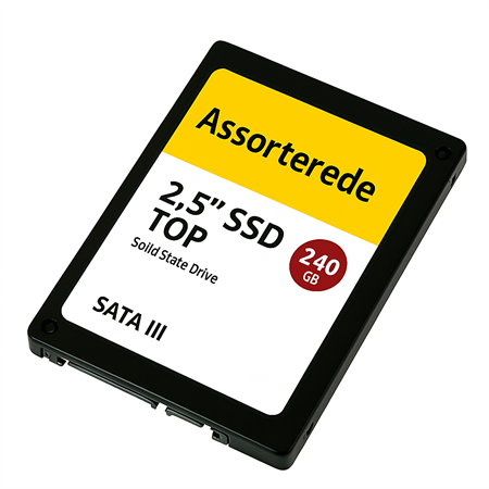 240GB SSD 2.5" – Assorterede mærker - Grade A
