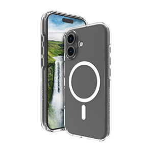 dbramante1928 - Iceland Ultra 3DO MagSafe Clear Case - iPhone 17, set bagfra og foran