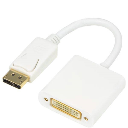 Adapter - DisplayPort til DVI 20 cm