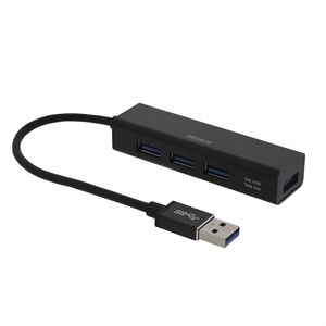 DELTACO UH-487 4 x USB 3.1 Gen 1 Hub - Grade A