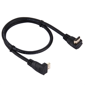 Skærm kabel - HDMI til HDMI retvinklet 60cm