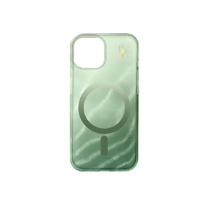 iDeal Of Sweden - Clear Case MagSafe Sage Green - iPhone 13, 14, 15 & 16E, set bagfra