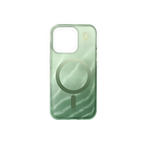 iDeal Of Sweden - Clear Case MagSafe Sage Green - iPhone 16 Pro, set bagfra