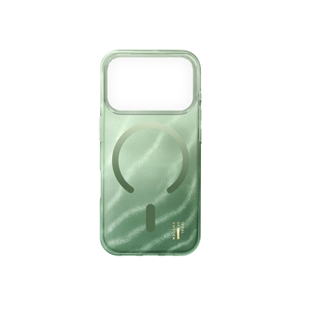 iDeal Of Sweden - Clear Case MagSafe Sage Green - iPhone 17 Pro Max, set bagfra