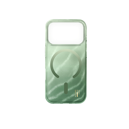 iDeal Of Sweden - Clear Case MagSafe Sage Green - iPhone 17 Pro , set bagfra