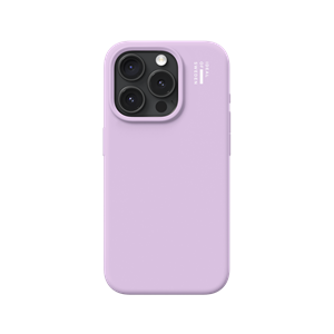 iDeal Of Sweden - Silicone Case Lavender Milk - iPhone 15 Pro, set bagfra