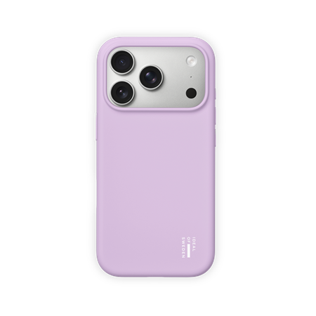iDeal Of Sweden - Silicone Case Lavender Milk - iPhone 17 Pro Max, set bagfra