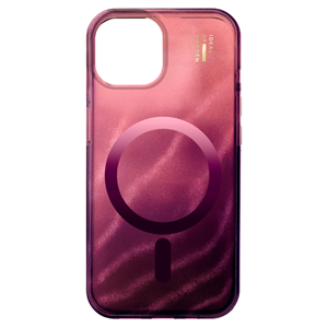 iDeal Of Sweden - Clear Case MagSafe Cherry Lacquer - iPhone 13, 14, 15, 16e & 17e, set bagfra