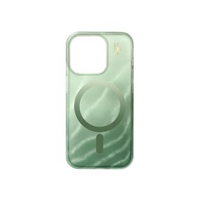 iDeal Of Sweden - Clear Case MagSafe Sage Green - iPhone 15 Pro