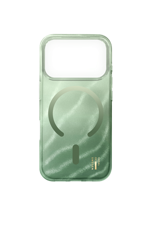 iDeal Of Sweden - Clear Case MagSafe Sage Green - iPhone 17 Pro Max, set bagfra