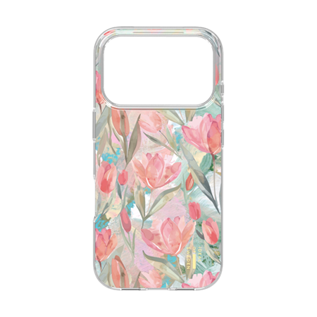 iDeal Of Sweden - Clear Case MagSafe Tulip Bloom - iPhone 17 Pro, set bagfra