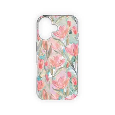 iDeal Of Sweden - Clear Case MagSafe Tulip Bloom - iPhone 17, set bagfra