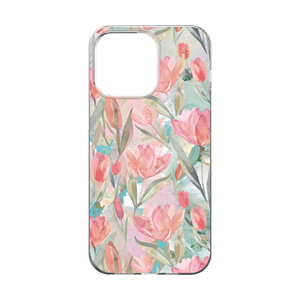 iDeal Of Sweden - Clear Case MagSafe Tulip Bloom - iPhone 15 Pro Max, set bagfra