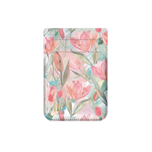 iDeal Of Sweden - Tulip Bloom Card Holder MagSafe, set bagfra